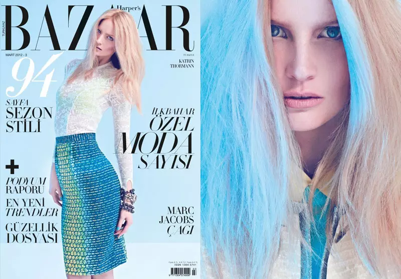 Katrin Thormann avtorja Koraya Biranda za Harper's Bazaar Turkey marca 2012