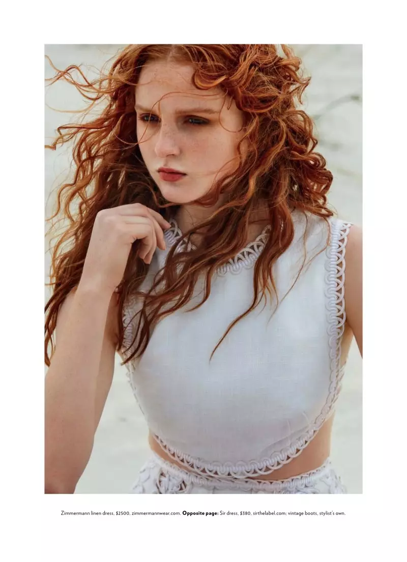 Madison Stubbington is a 'Wild beauty' in Marie Claire Australia