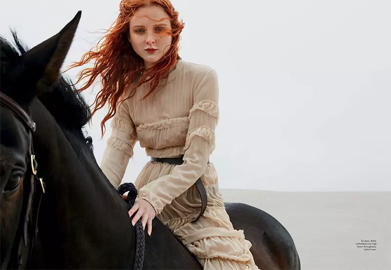 Madison Stubbington | Horse Fashion Editorial | Marie Claire Aostralia