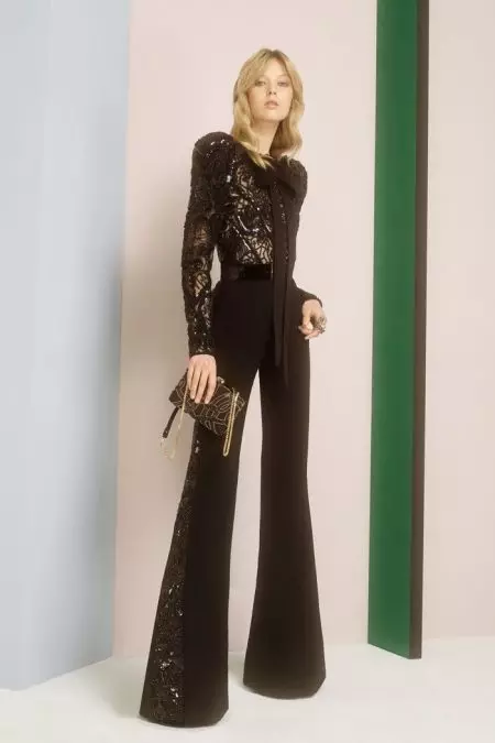 Elie Saab nabatara 80s maka tupu ọdịda 2017