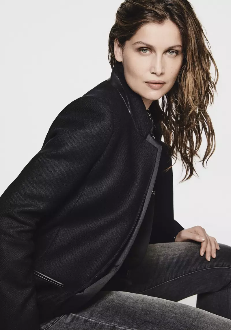 Laetitia Casta ist der Star der Herbst-Winter-Kampagne 2019 von Ikks