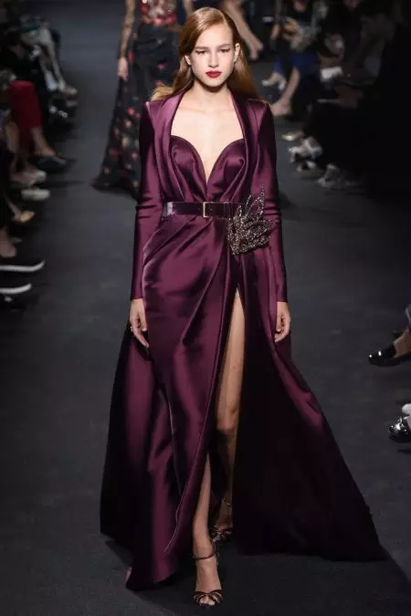 Elie Saab trae el horizonte de Nueva York a la alta costura de otoño