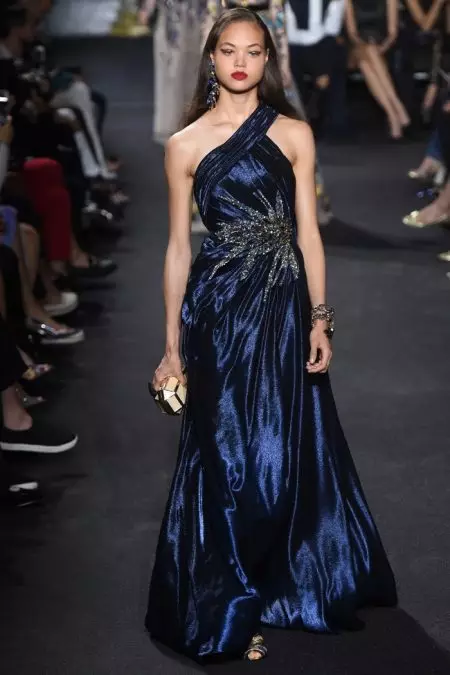 Elie Saab Mu New York Skyline wa si Fall Haute Couture