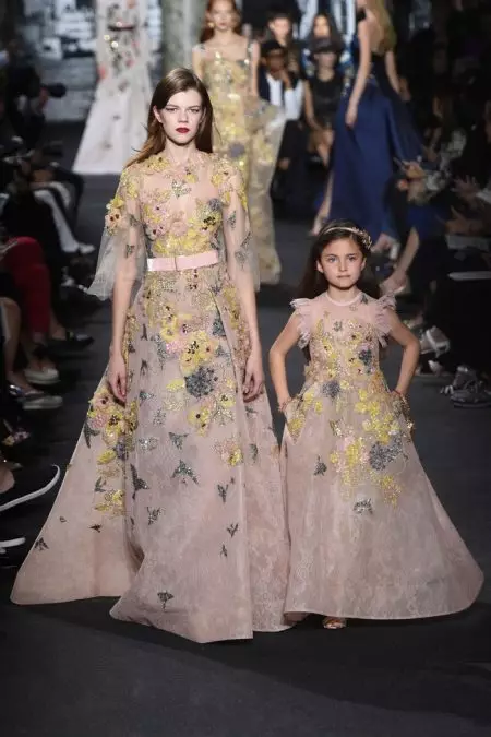 Elie Saab Aumai le Skyline o Niu Ioka i Fall Haute Couture