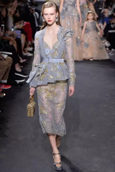 Elie Saab wuxuu keenaa New York Skyline inuu ku dhaco Haute Couture