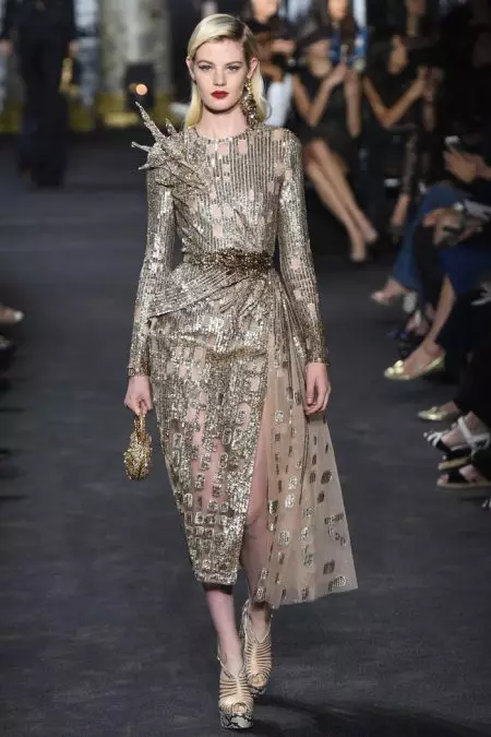 Elie Saab trae o horizonte de Nova York á alta costura de outono