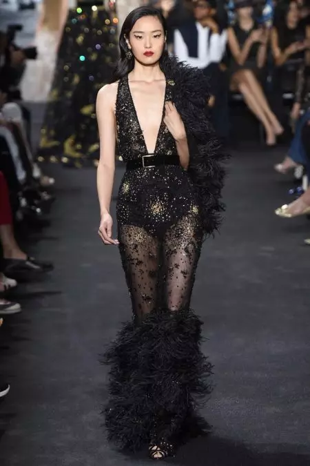 Elie Saab tar med New Yorks skyline till höstens Haute Couture