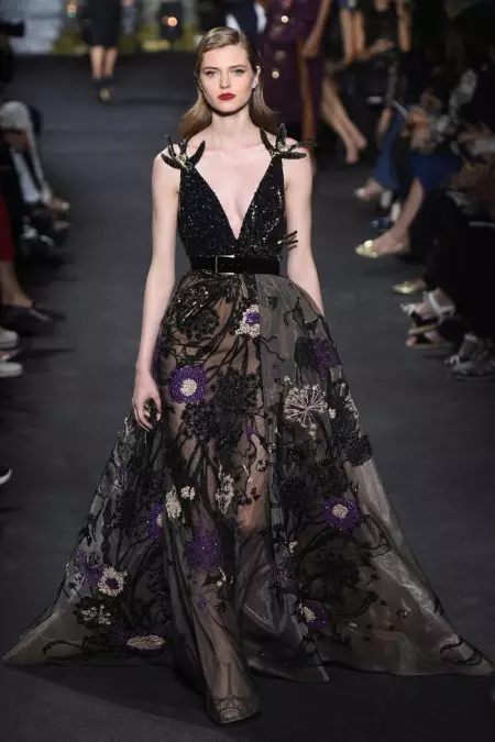 Elie Saab នាំផ្លូវ New York Skyline ទៅ Fall Haute Couture