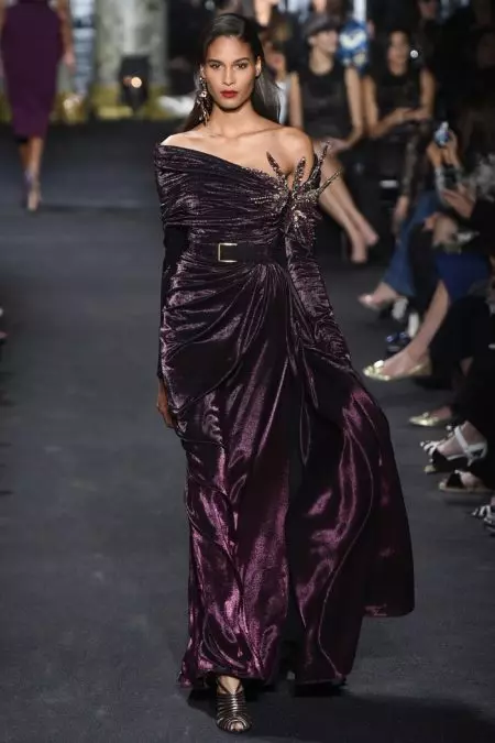 Elie Saab Azana Skyline ya New York Kugwa Haute Couture