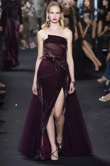 Elie Saab trae el horizonte de Nueva York a la alta costura de otoño