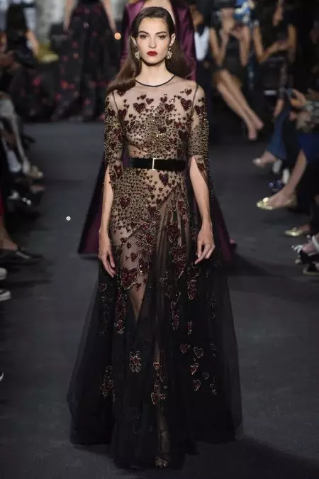 Elie Saab wprowadza panoramę Nowego Jorku do upadku Haute Couture