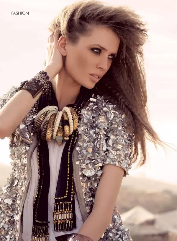 Alexandra B de Melissa Rodwell para Harper's Bazaar Arabia, maio de 2010