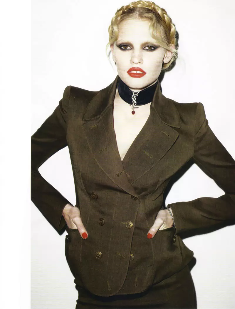 Freja Beha Erichsen ir Lara Stone, Terry Richardson, „Vogue Paris“ 2010 m. birželio–liepos mėn.