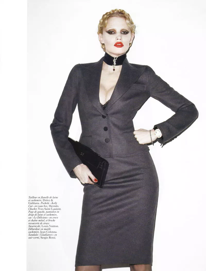 Freja Beha Erichsen és Lara Stone, Terry Richardson a Vogue Paris számára 2010. június/július