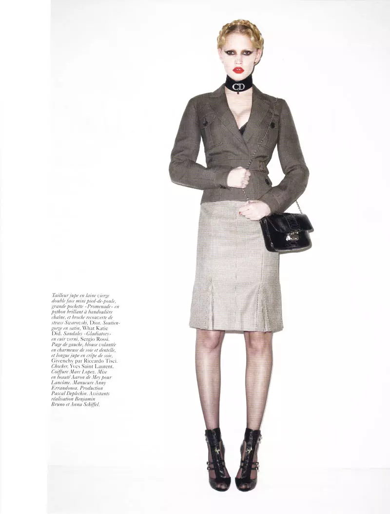 Freja Beha Erichsen & Lara Stone deur Terry Richardson vir Vogue Paris Junie/Julie 2010