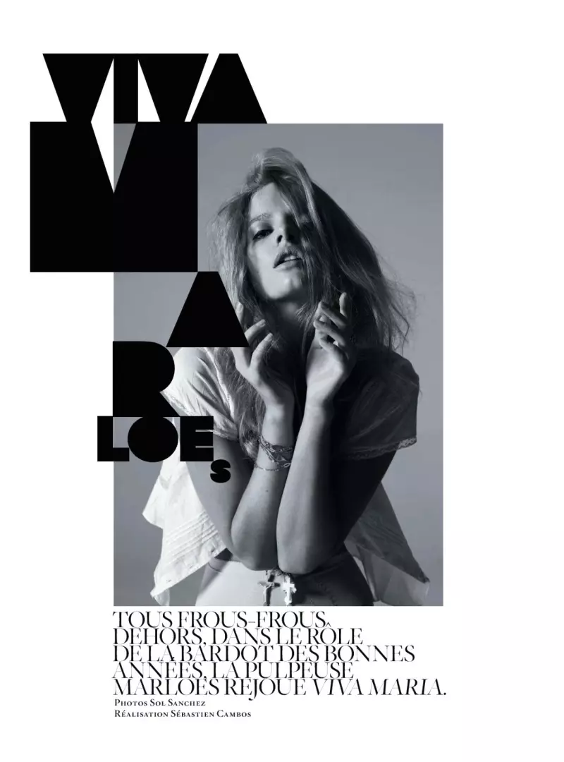 Marloes Horst de Sol Sanchez em Viva Marloes | Jalouse março de 2010