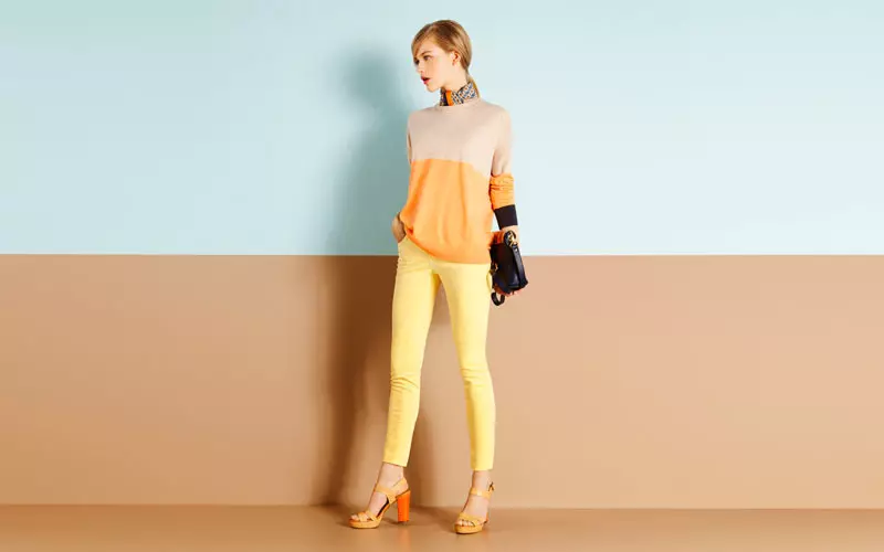 Anabel Van Toledo wa Massimo Dutti March 2012 Lookbook