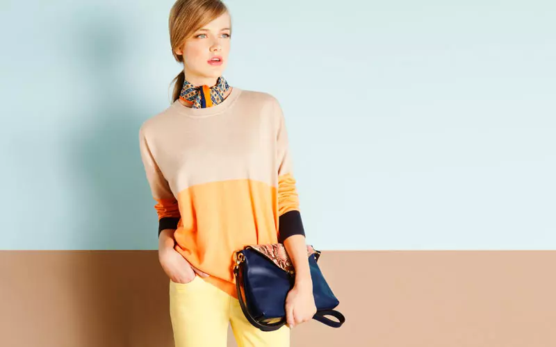 Anabel Van Toledo สำหรับ Massimo Dutti มีนาคม 2012 Lookbook