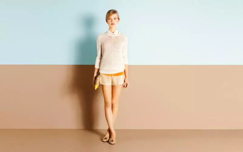 Anabel Van Toledo wa Massimo Dutti March 2012 Lookbook