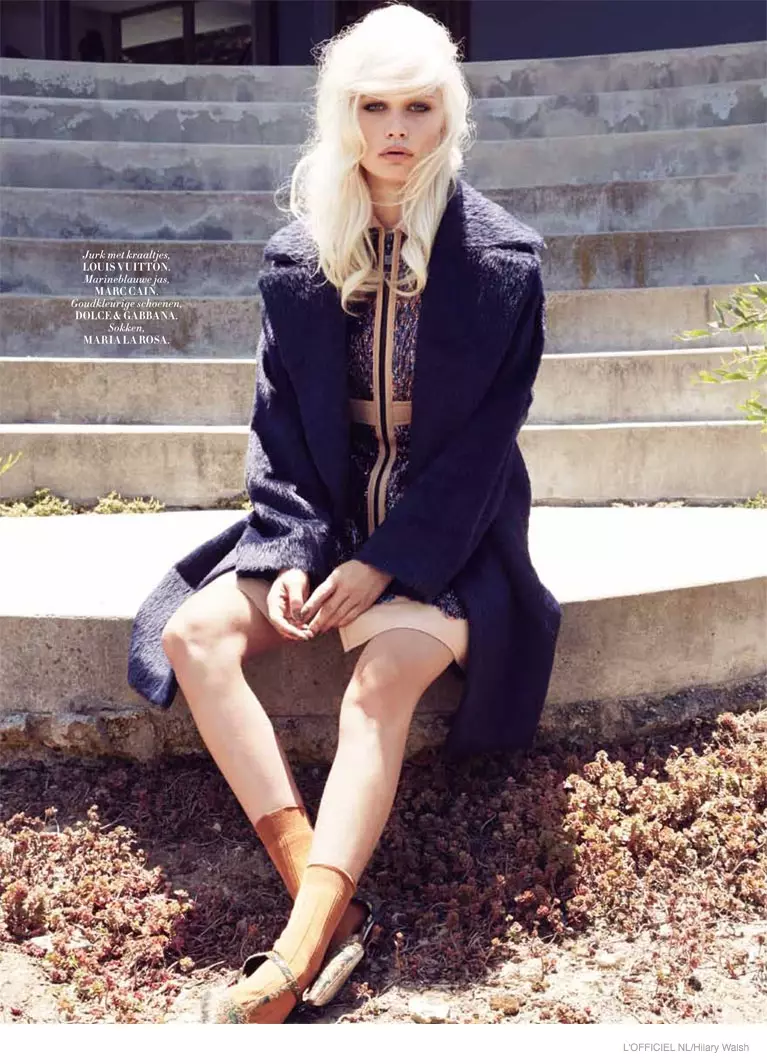 60s Trending: Delilah Parillo Take on Retro Fashion for L'Officiel Netherlands