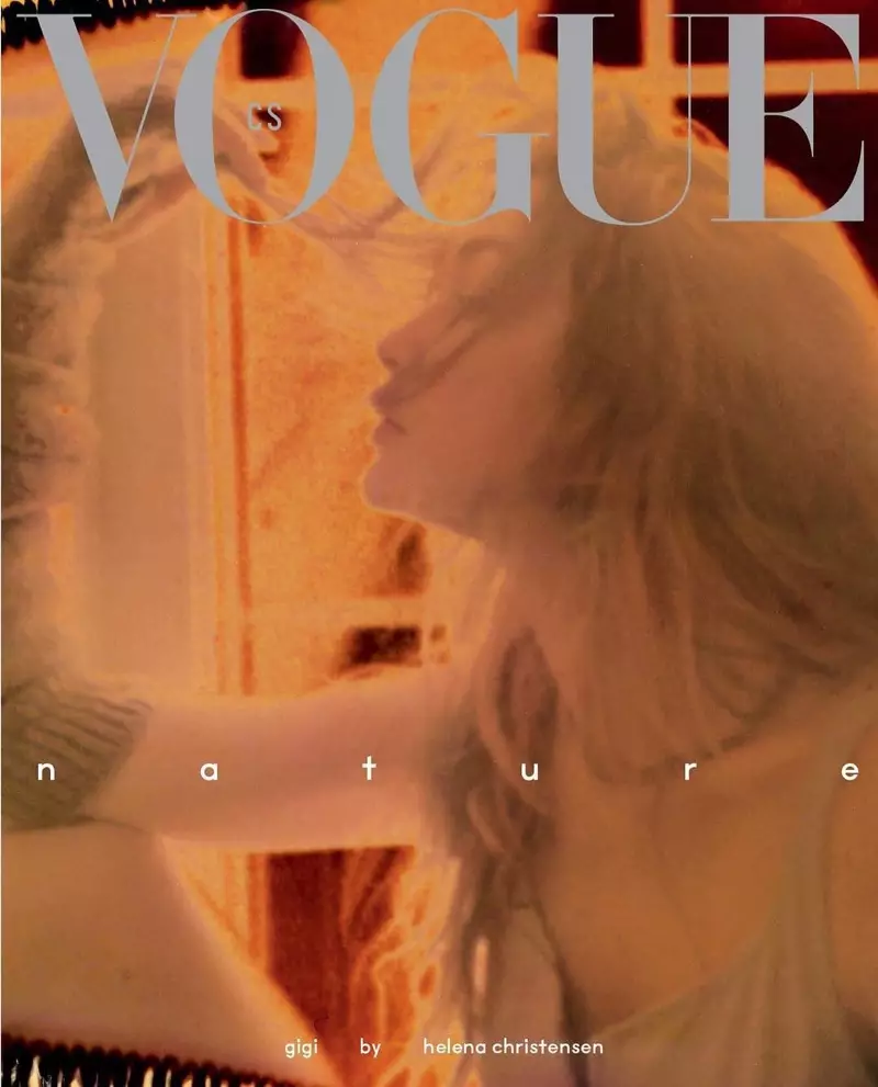 Gigi Hadid ing Vogue Czechoslovakia Mei 2019 Cover