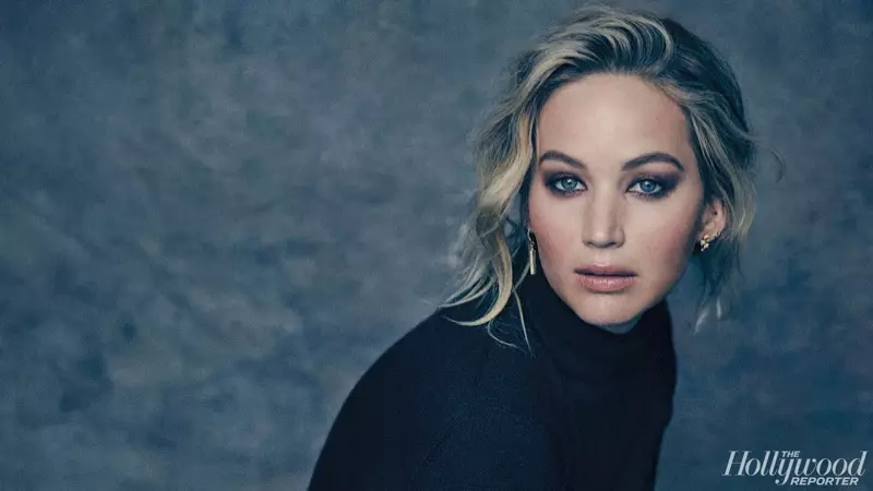 Jennifer Lawrence är en vision i The Hollywood Reporter