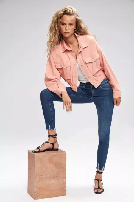 Olivia & Dasha Sport Denim i bhFeachtas Earrach 2020 Mavi