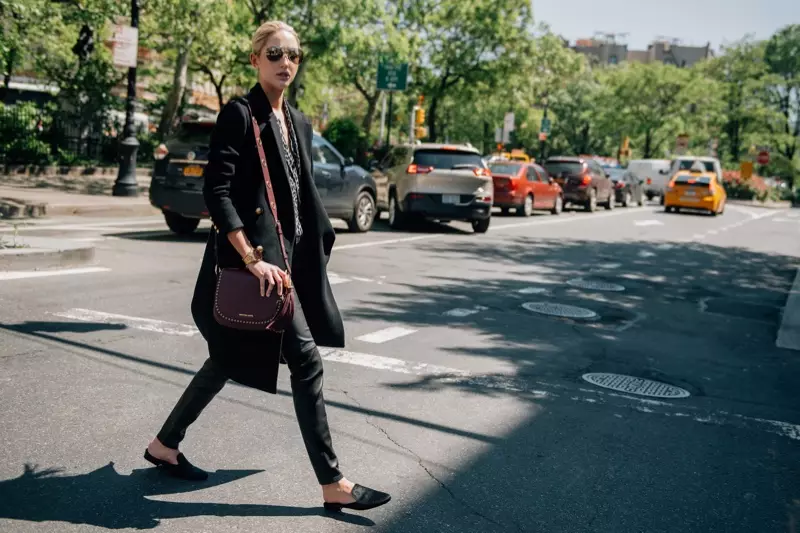 A princesa Olimpia de Grecia leva un bolso Brooklyn de Michael Kors