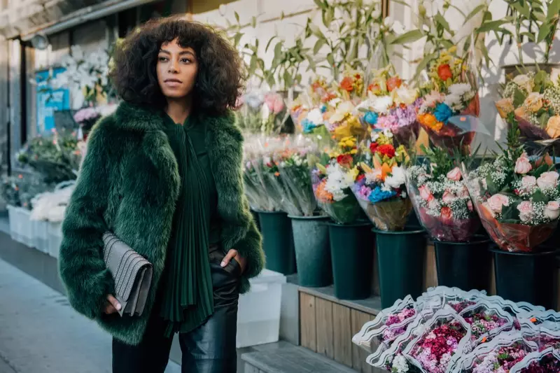 Solange Knowles שטערן אין Michael Kors 'די וואַלק קאמפאניע