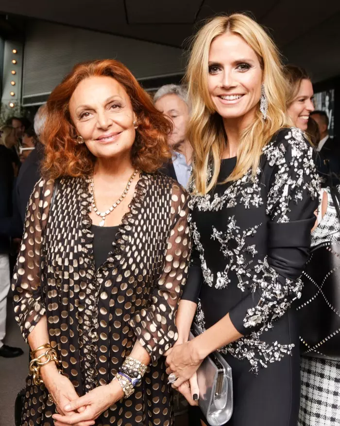 Diane Von Furstenberg, Heidi Klum