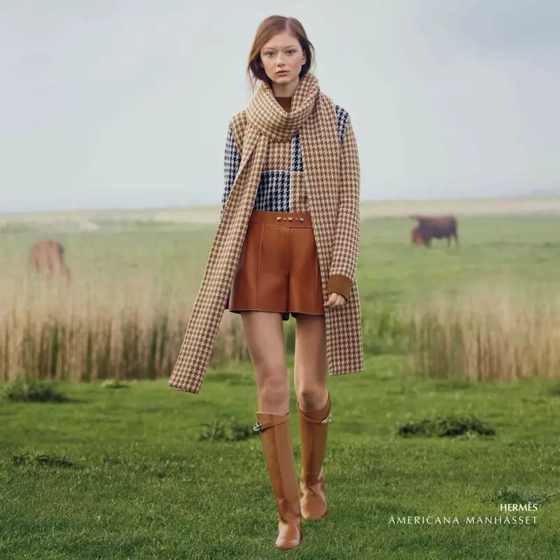 Americana Manhasset presenta i design di Hermes nella campagna dell'autunno 2019