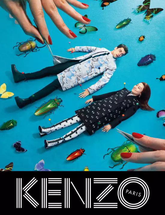 Kenzo Embraces Fantasy for Fall 2013 Campaign with Rinko Kikuchi