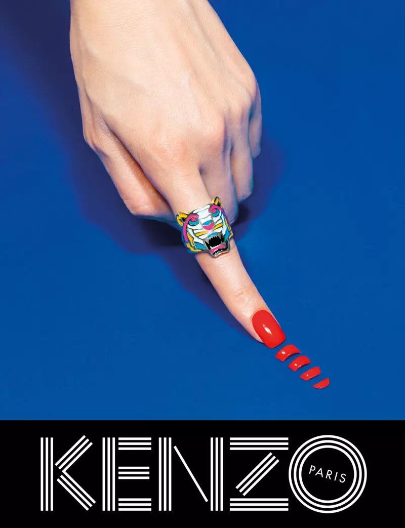 Kenzo apima 2013 m. rudens kampaniją „Fantasy for Fall“ kartu su Rinko Kikuchi