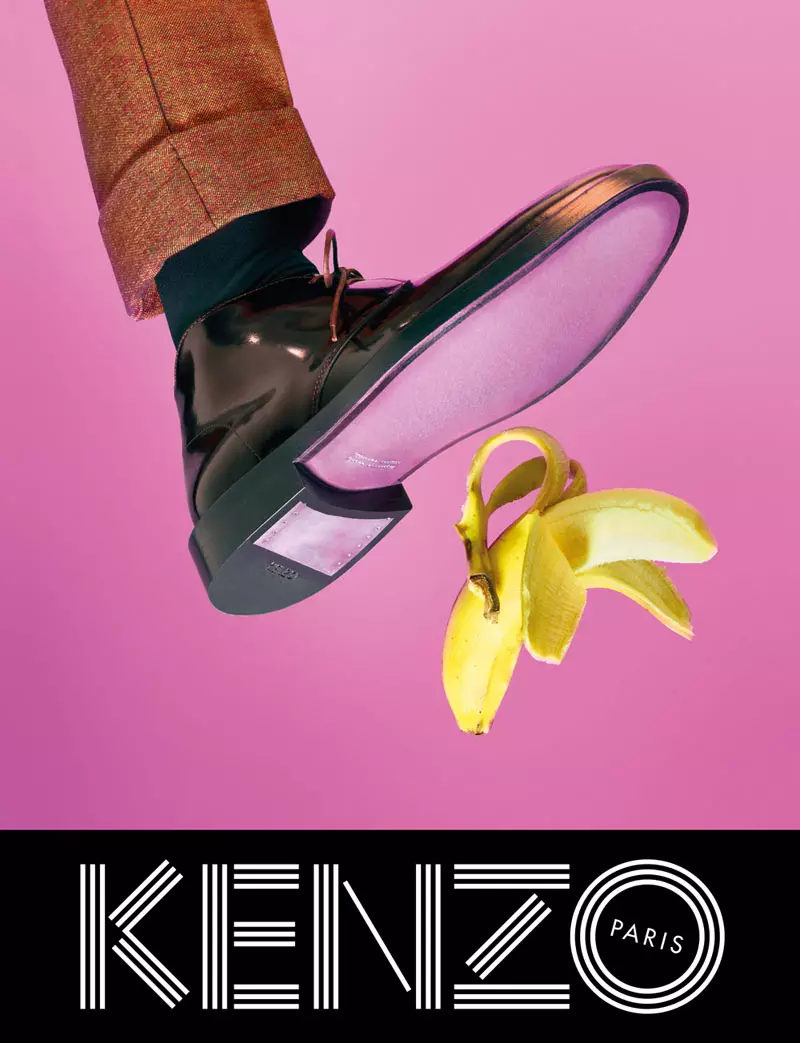 Kenzo abraza a fantasía para a campaña do outono de 2013 con Rinko Kikuchi