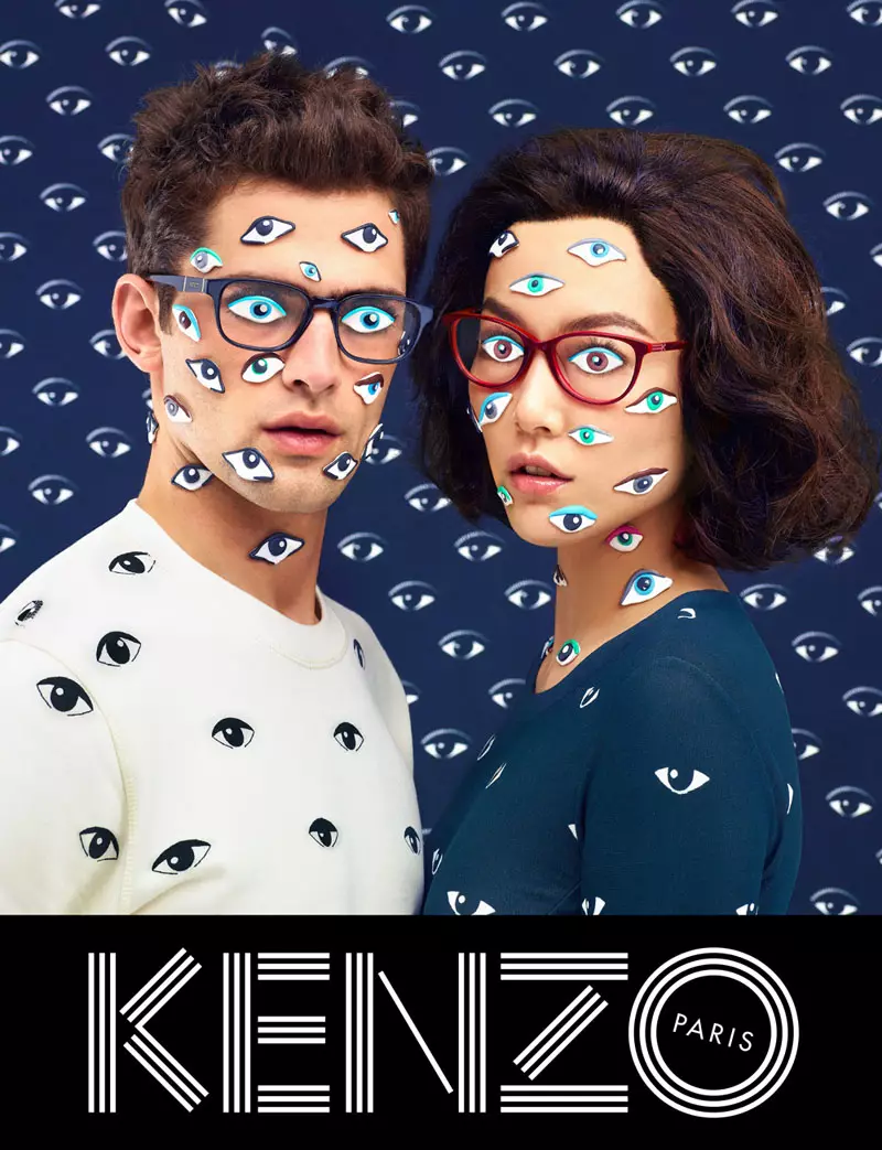 Kenzo îmbrățișează fantezia pentru campania de toamnă 2013 cu Rinko Kikuchi