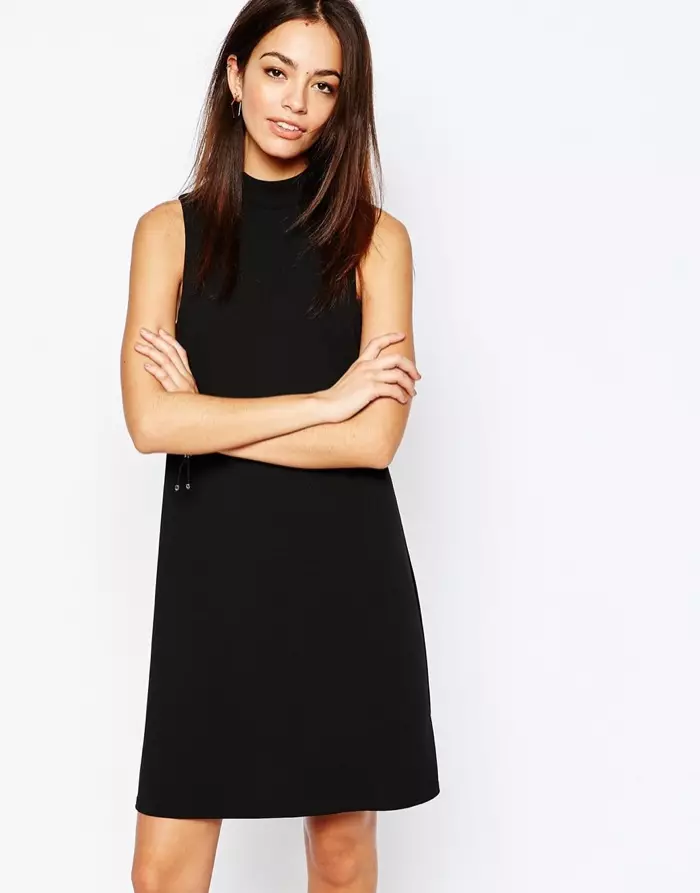 نئون ڏيک Funnel Neck Tunic Dress $34.20