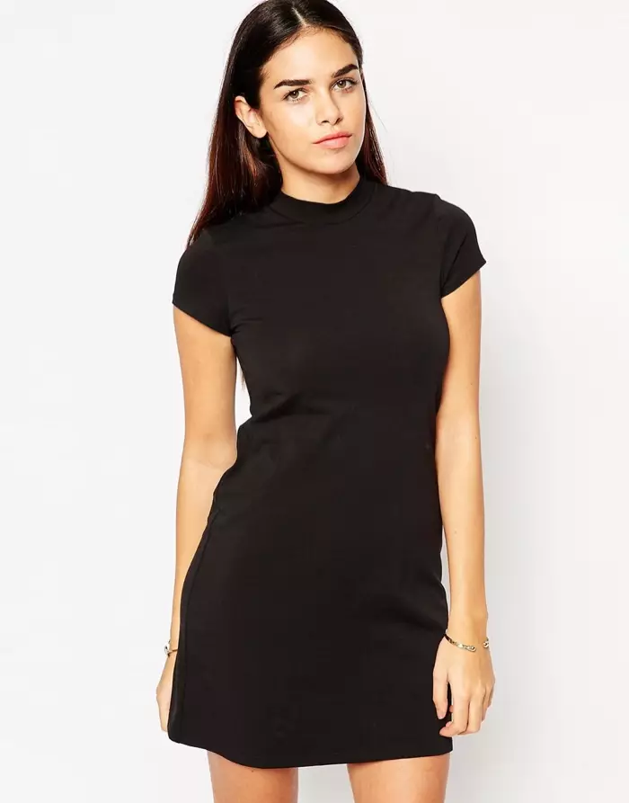 ASOS Black Shift զգեստ բարձր պարանոցով $30,79