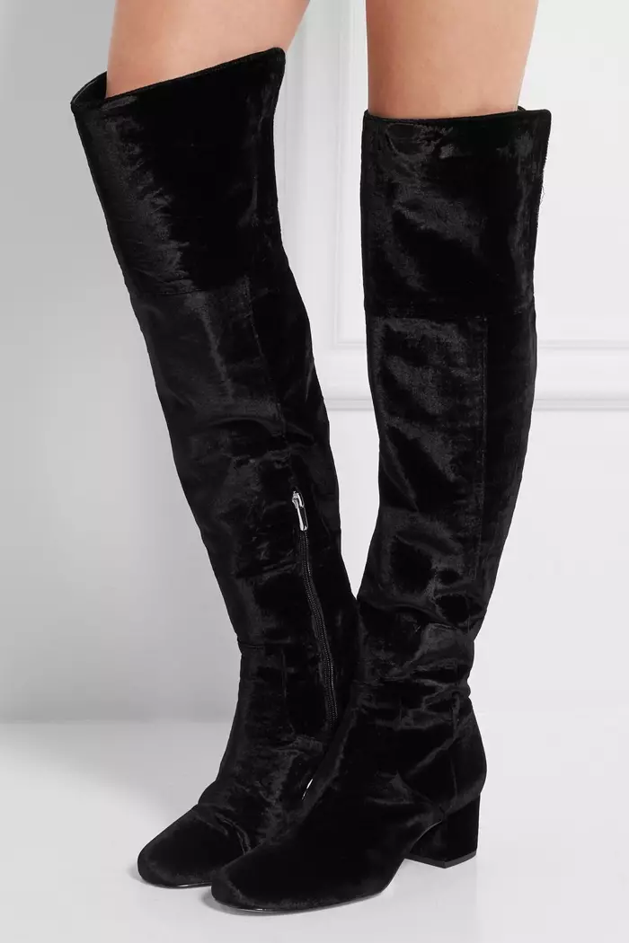 Sam Edelman Elina Velvet Over-the-Knee Boots