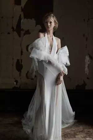 Vera Wang Goes Deloga por Printempa Nupta Kolekto