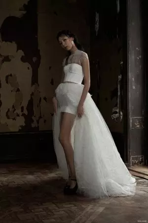 Vera Wang Goes Deloga por Printempa Nupta Kolekto