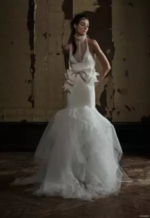 Vera Wang se vuelve seductora para la colección nupcial de primavera