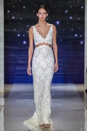 I-Reem Acra Ifekethiswa Nge-Embroidery Ye-Spring Bridal