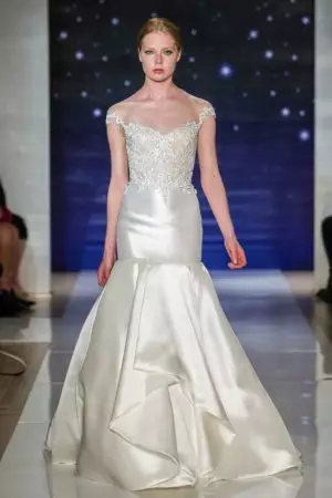 Reem Acra fa ricami incantati per la sposa primaverile