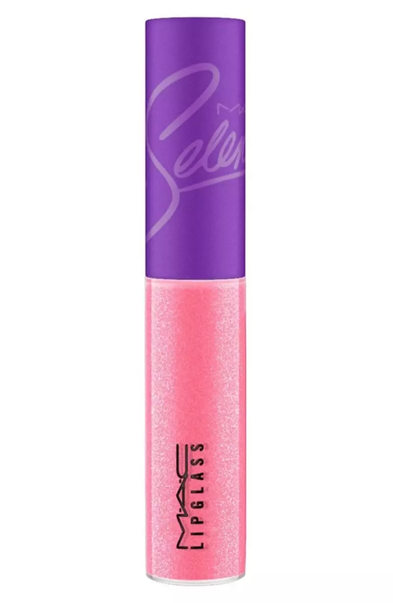 Selena x MAC Lipglass în Bidi Bidi Bom Bom