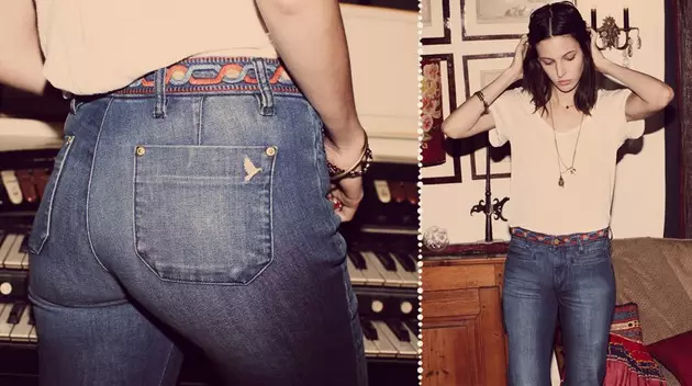 Guy Aroch tərəfindən MiH Jeans x Shopbop Resort 2012 Kolleksiyası üçün Ruby Aldridge