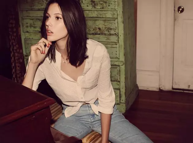 Ruby Aldridge kuri MiH Jeans x Shopbop Resort 2012 Icyegeranyo cya Guy Aroch