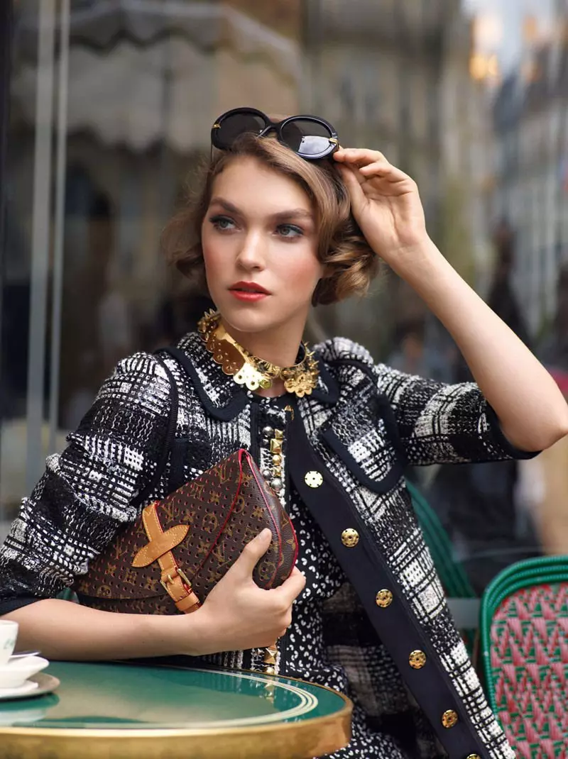 Arizona Muse para sa Louis Vuitton Cruise 2012 Catalog ni Mark Segal