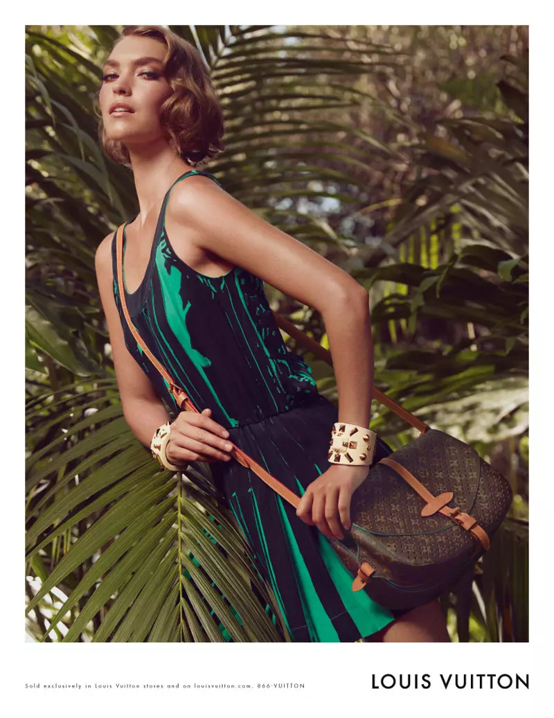 Campanha Louis Vuitton Cruise 2012 | Arizona Muse de Mark Segal