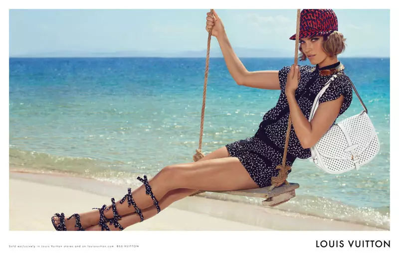 Campanha Louis Vuitton Cruise 2012 | Arizona Muse de Mark Segal