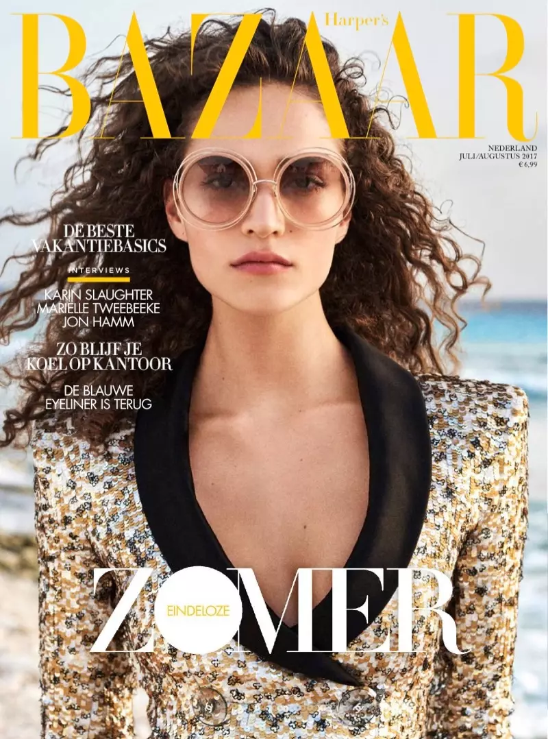 Valentinsbuket bærer slutningen af sommerens stil i Harper's Bazaar Holland